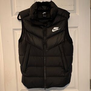 Nike Black Quilted Vest